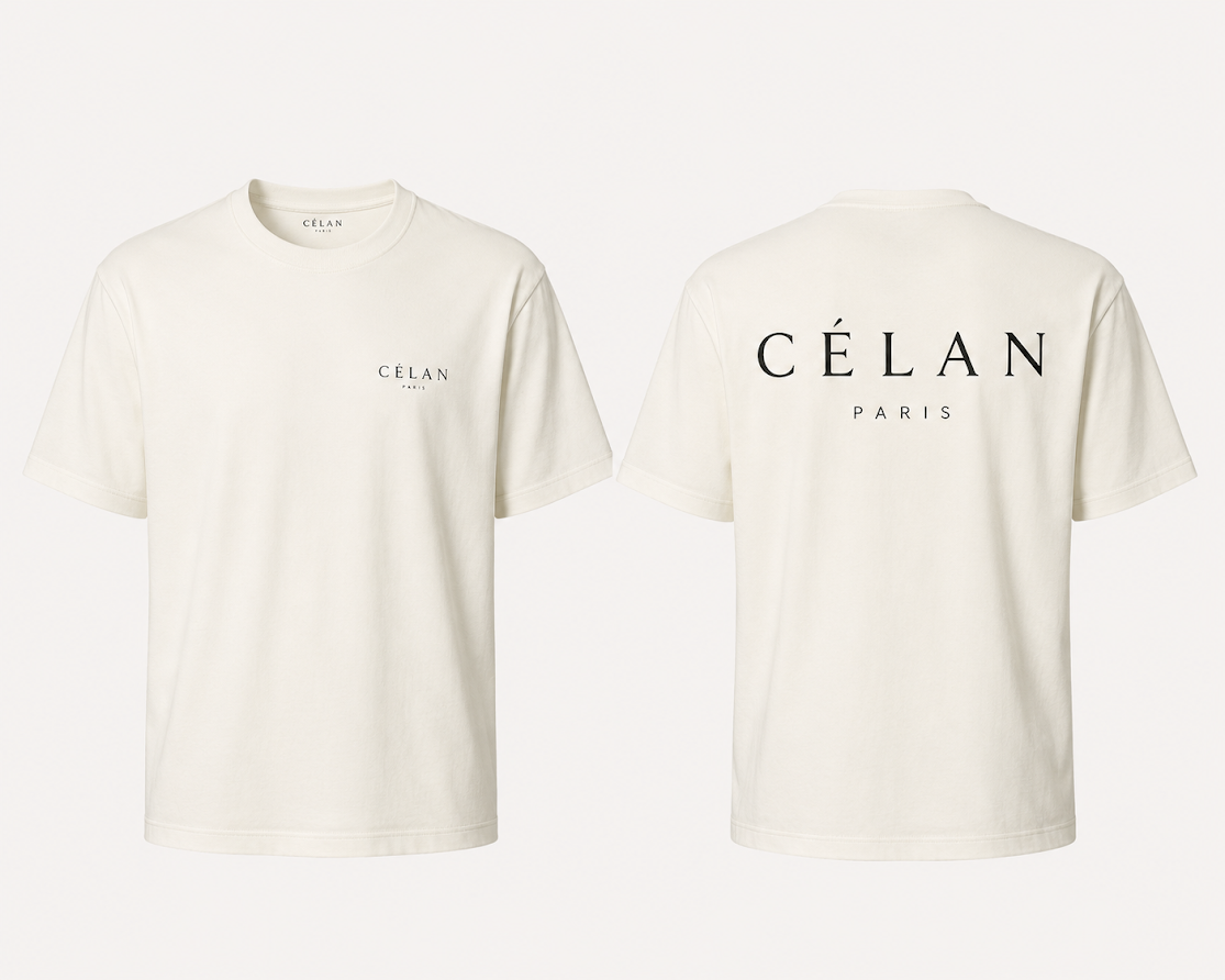 Célan Paris Kurzarm T-Shirt
