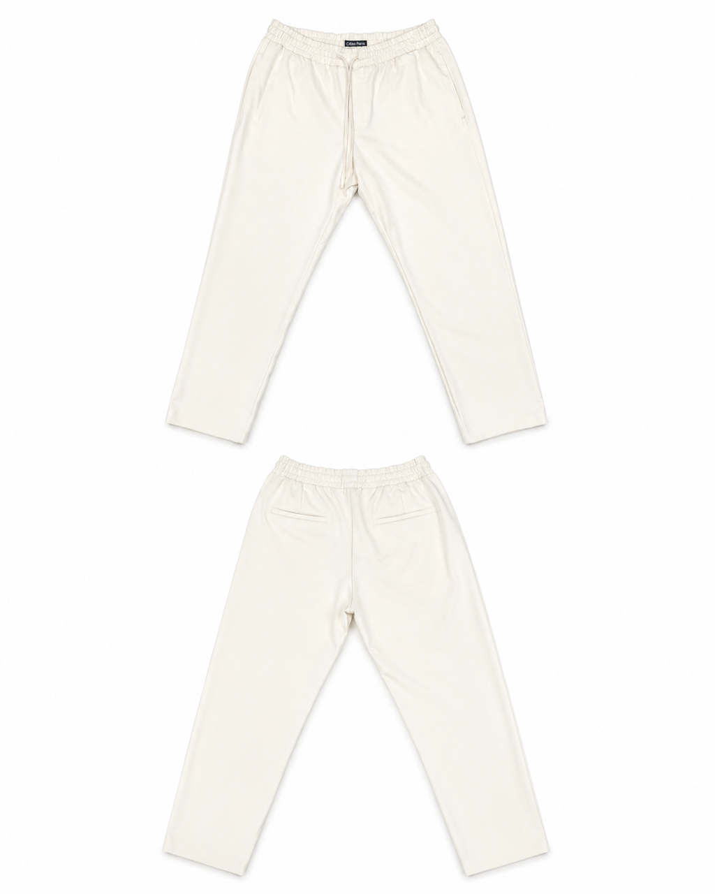 Célan Paris Tailored Essential Trousers" Light Beige"