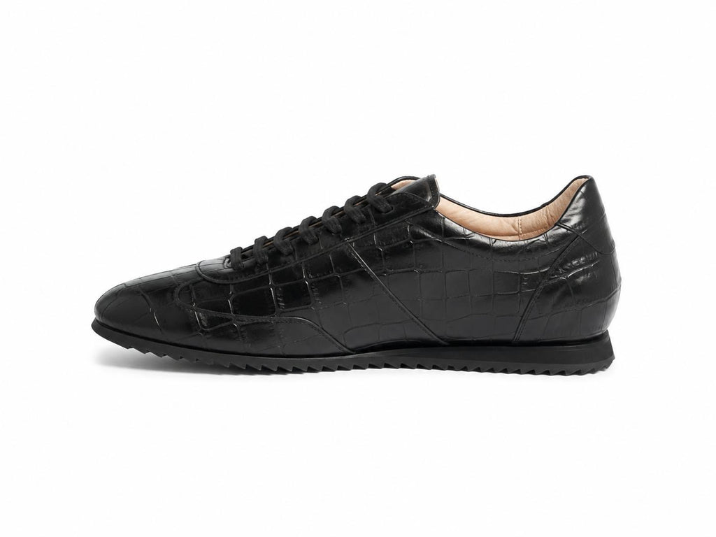 Célan Paris Sneaker KroKo Nero