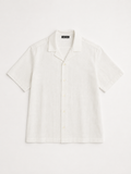 Célan Paris Leinen Hemd "Blanco"