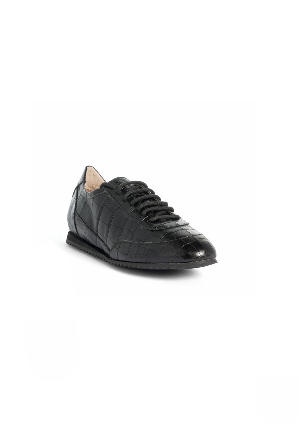 Célan Paris Sneaker KroKo Nero