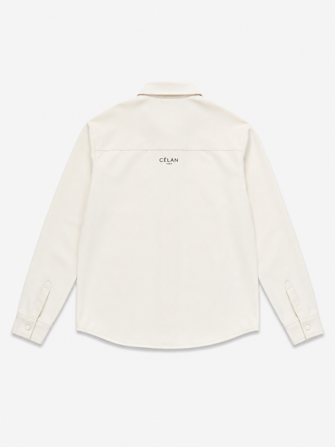 Célan Paris Over Jacket "Blanco" in White