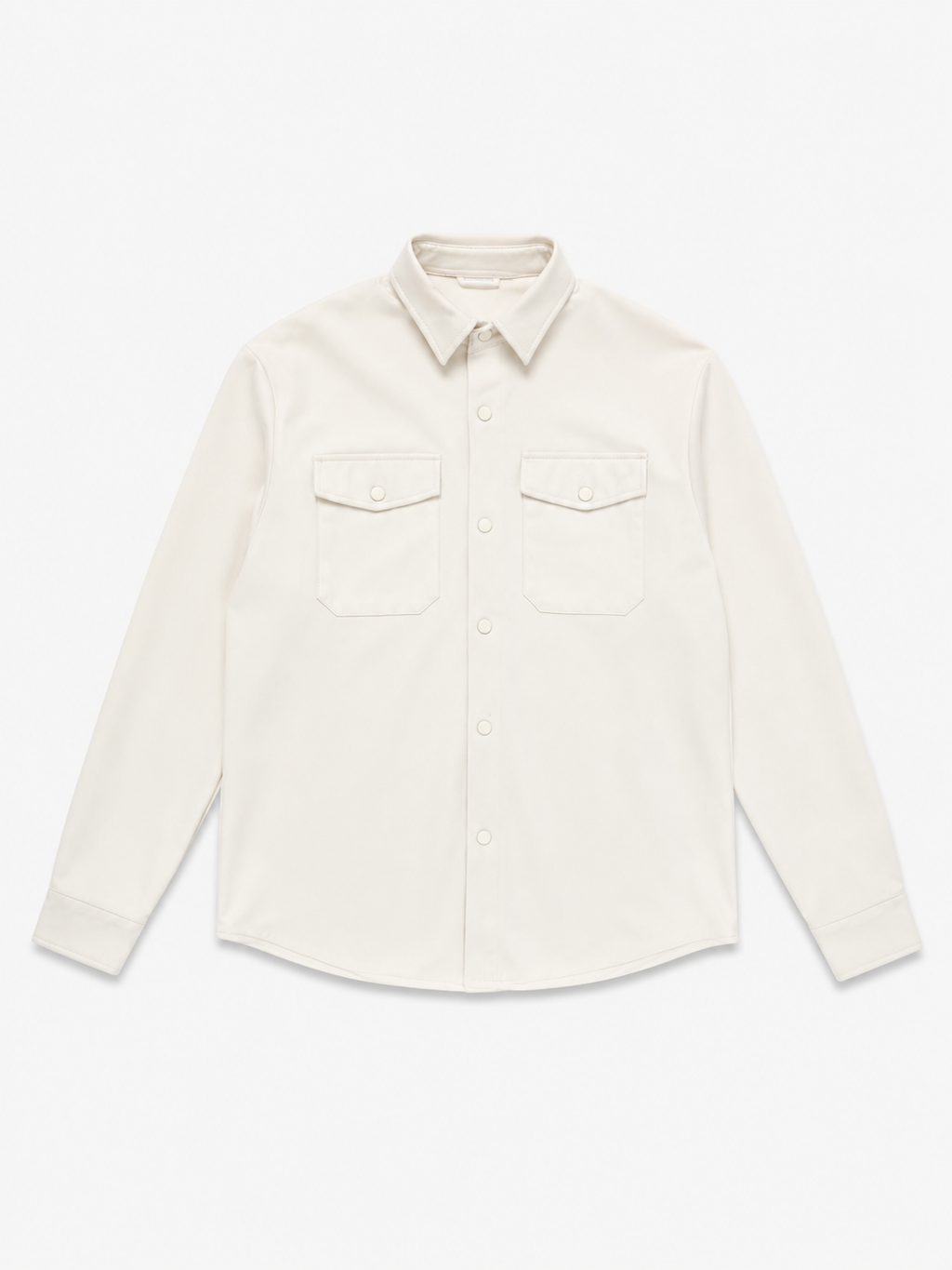 Célan Paris Over Jacket "Blanco" in White